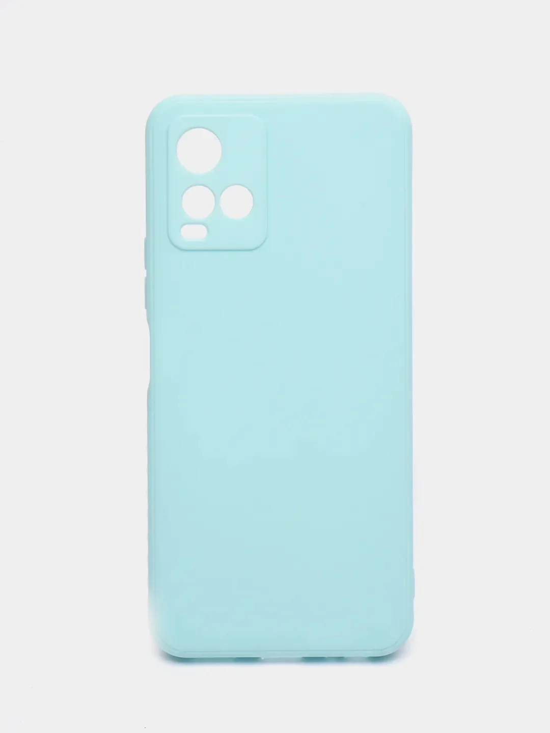 Ледяной силиконовый чехол для Vivo Y33s, Y21 2021 (Виво у33С, у21 2021), прозрачный