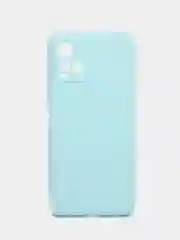 Ледяной силиконовый чехол для Vivo Y33s, Y21 2021 (Виво у33С, у21 2021), прозрачный