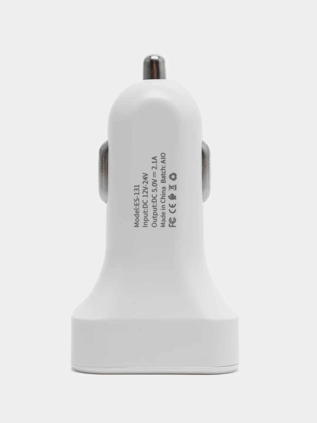 Автомобильное зарядное устройство Earldom ES-131 + кабель Lightning, 2xUSB, 2.1A