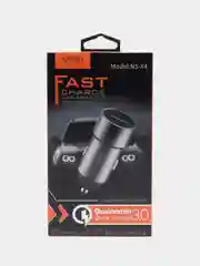 Автомобильное зарядное устройство Naisu Qualcomm Quick Charge 3.0, 18W, 2.1А