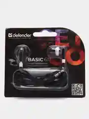 Черный наушники вставки Basic 617, черный
