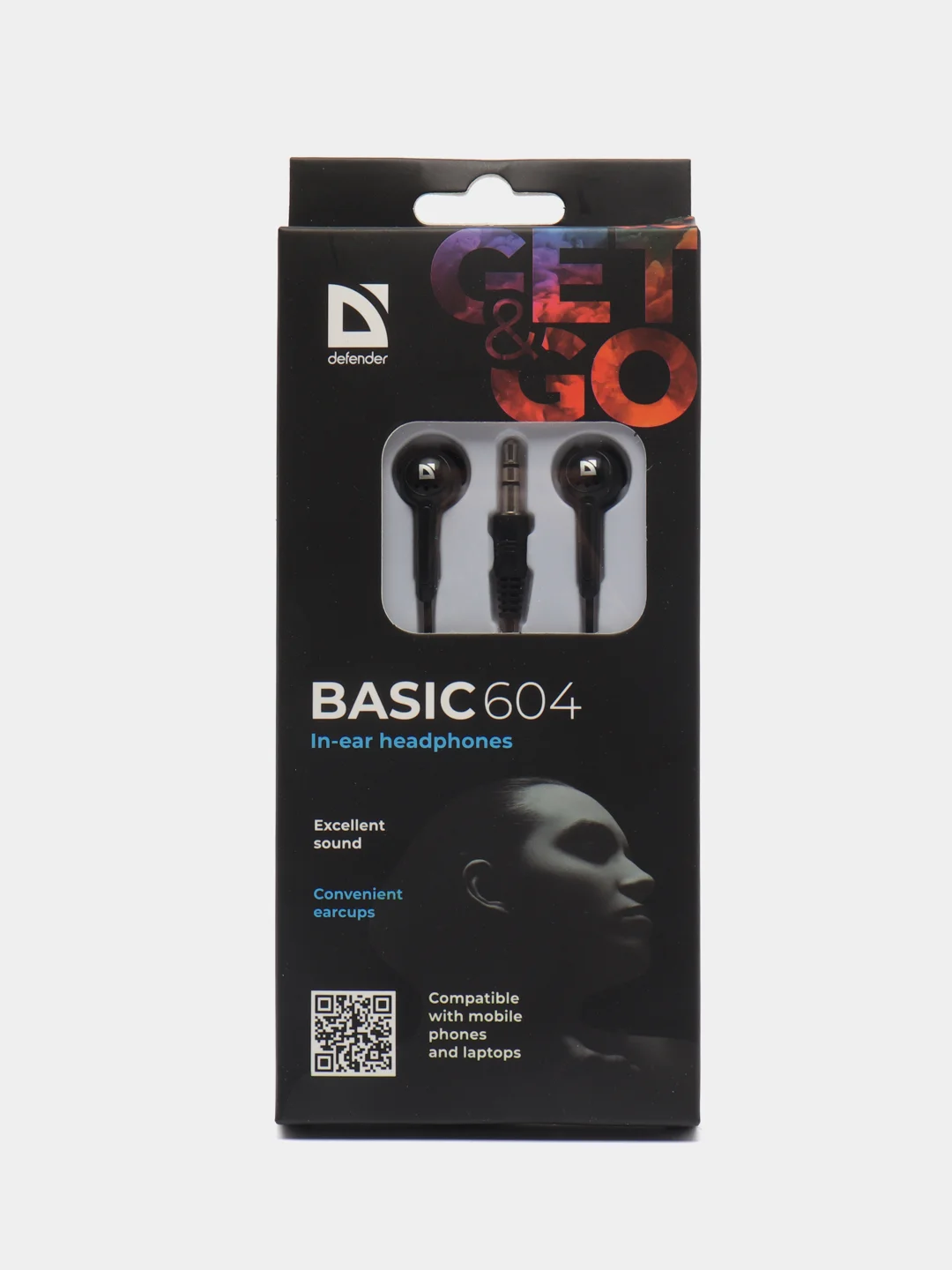 Наушники вставки Defender Basic 604 черный