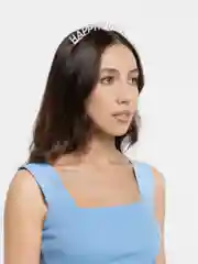 Розовый ободок на голову "Happy Birthday"