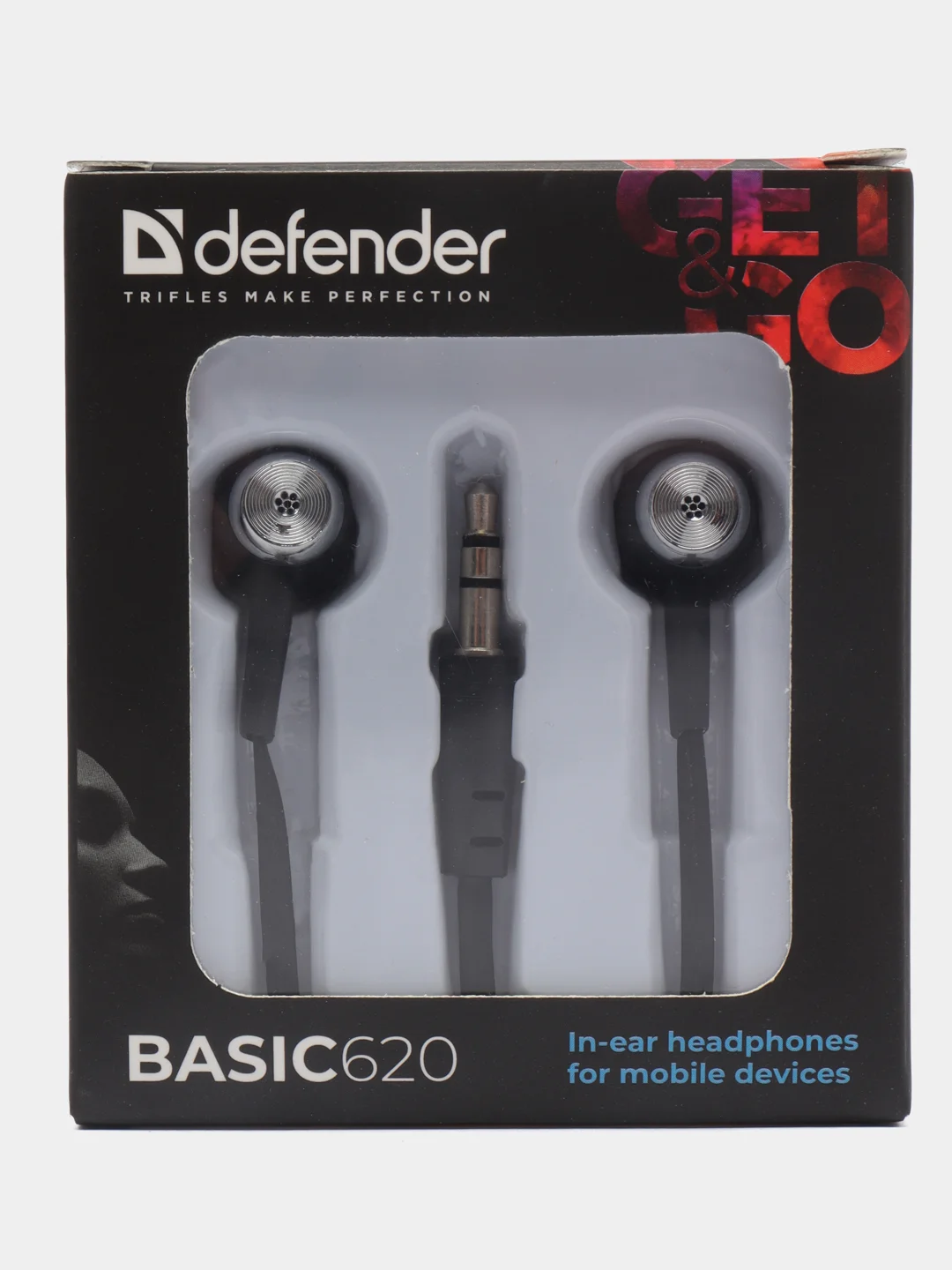 Наушники вставки Defender Basic 620 черный