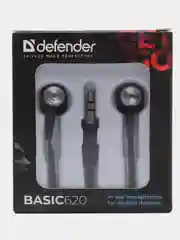Наушники вставки Defender Basic 620 черный