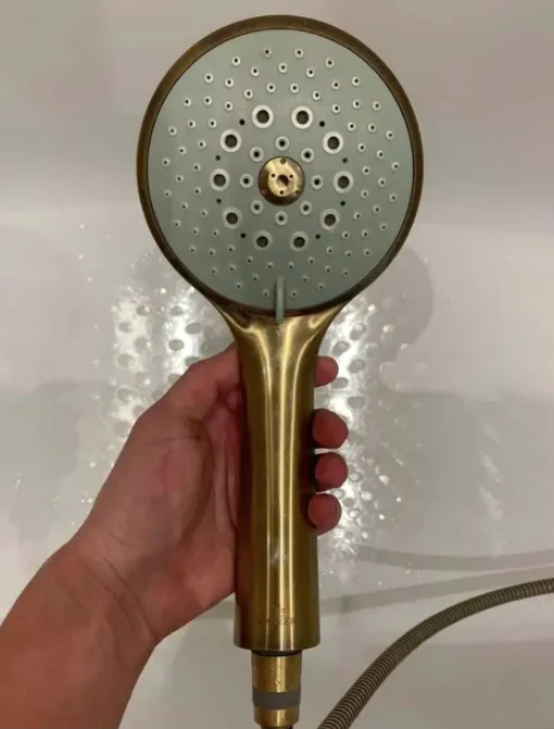 Бронзовый лейка для душа, d 114 мм, 6 режимов