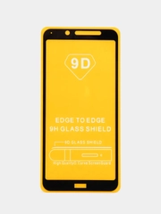 Защитное стекло Xiaomi Redmi 7A / Redmi 6 / Redmi 6A, 9D, черное