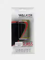 Белый защитное стекло Walker полное покрытие на HONOR PSmart / 7A pro / 7X  XIAOMI Redmi Note 4 / 4X