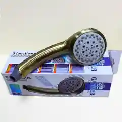 Бронзовый душевой набор для смесителя Ganzer Tempest Cosmopolitan V: лейка, 5 режимов, шланг, 1,5 м