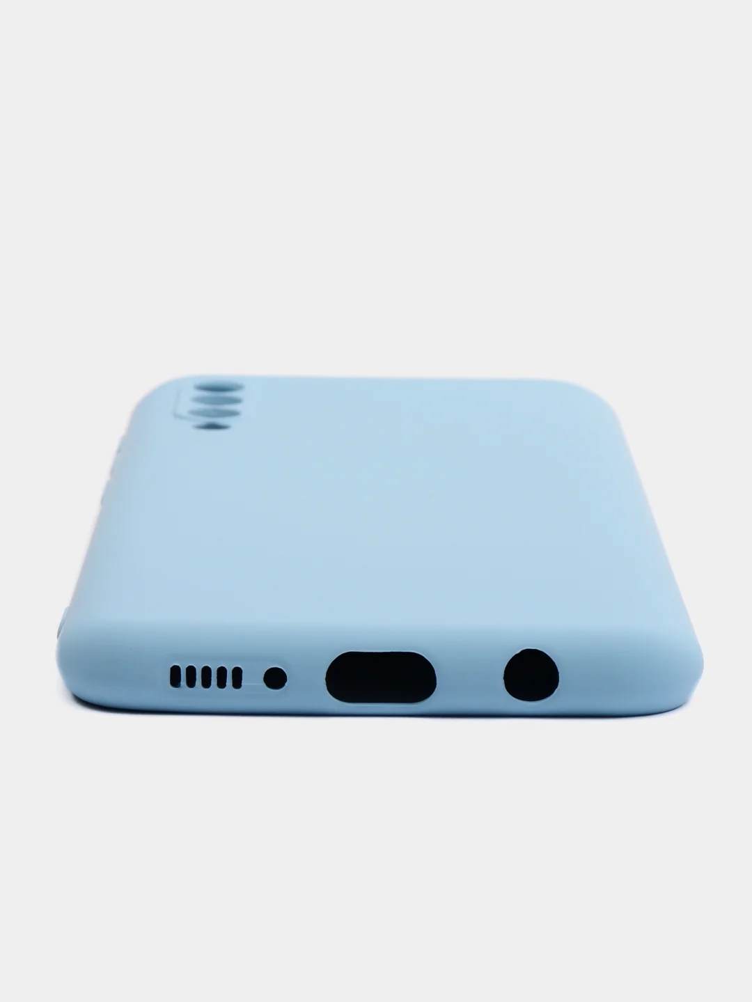 Голубой чехол Samsung Galaxy A50 / A50s / A30s, Самсунг Галакси А50 / А50с / А30с силико