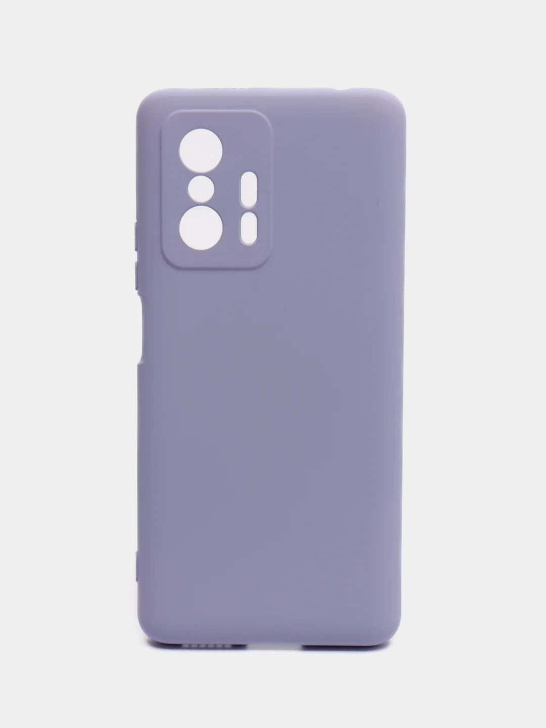 Лавандовый чехол Silicone Cover для Xiaomi 11T / 11T Pro, Сяоми 11Т / 11Т Про, силиконовый