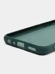 Тёмно-зелёный чехол Silicone Cover для Realme 9i / Oppo A96 4G (Реалми 9 Ай / Оппо А96 4G), силиконовый