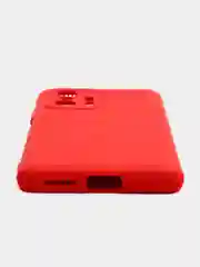 Красный чехол Silicone Cover для Xiaomi 11T / 11T Pro, Сяоми 11Т / 11Т Про, силиконовый