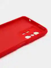 Красный чехол Silicone Cover для Xiaomi 11T / 11T Pro, Сяоми 11Т / 11Т Про, силиконовый
