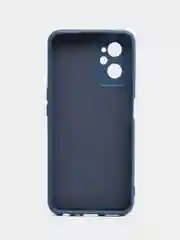 Темно-синий чехол Silicone Cover для Realme 9i / Oppo A96 4G (Реалми 9 Ай / Оппо А96 4G), силиконовый