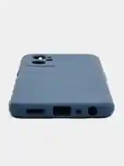 Темно-синий чехол Silicone Cover для Realme 9i / Oppo A96 4G (Реалми 9 Ай / Оппо А96 4G), силиконовый