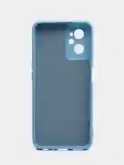 Небесно-голубой чехол Silicone Cover для Realme 9i / Oppo A96 4G (Реалми 9 Ай / Оппо А96 4G), силиконовый