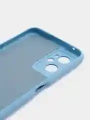Небесно-голубой чехол Silicone Cover для Realme 9i / Oppo A96 4G (Реалми 9 Ай / Оппо А96 4G), силиконовый