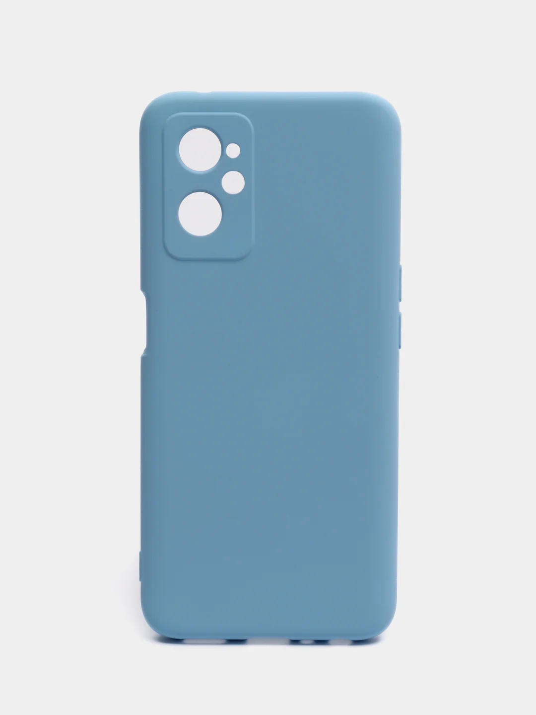 Небесно-голубой чехол Silicone Cover для Realme 9i / Oppo A96 4G (Реалми 9 Ай / Оппо А96 4G), силиконовый