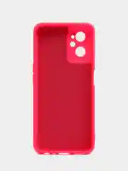 Фуксия чехол Silicone Cover для Realme 9i / Oppo A96 4G (Реалми 9 Ай / Оппо А96 4G), силиконовый