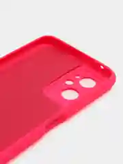 Фуксия чехол Silicone Cover для Realme 9i / Oppo A96 4G (Реалми 9 Ай / Оппо А96 4G), силиконовый