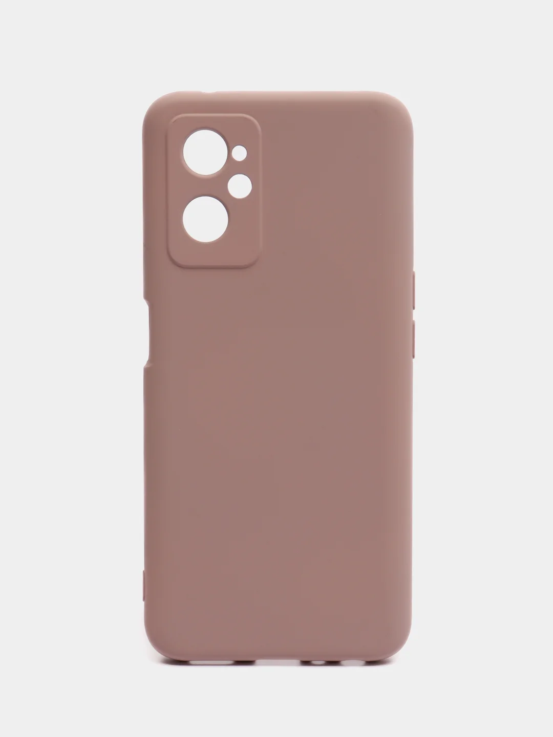 Бежевый чехол Silicone Cover для Realme 9i / Oppo A96 4G (Реалми 9 Ай / Оппо А96 4G), силиконовый