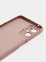 Бежевый чехол Silicone Cover для Realme 9i / Oppo A96 4G (Реалми 9 Ай / Оппо А96 4G), силиконовый
