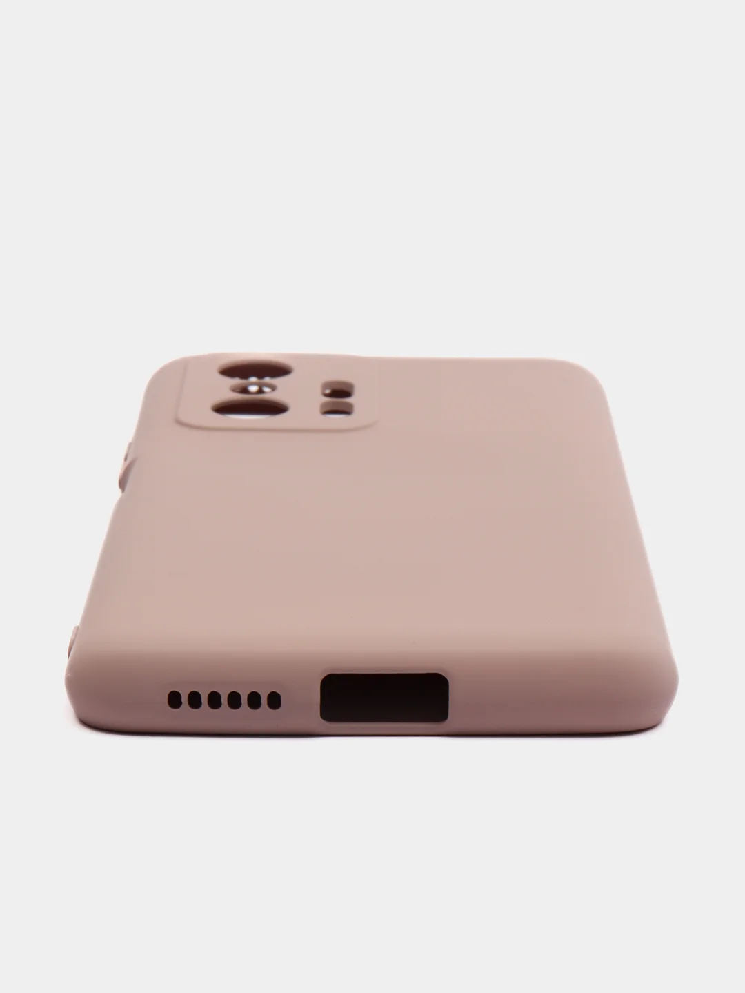 Бежевый чехол Silicone Cover для Xiaomi 11T / 11T Pro, Сяоми 11Т / 11Т Про, силиконовый