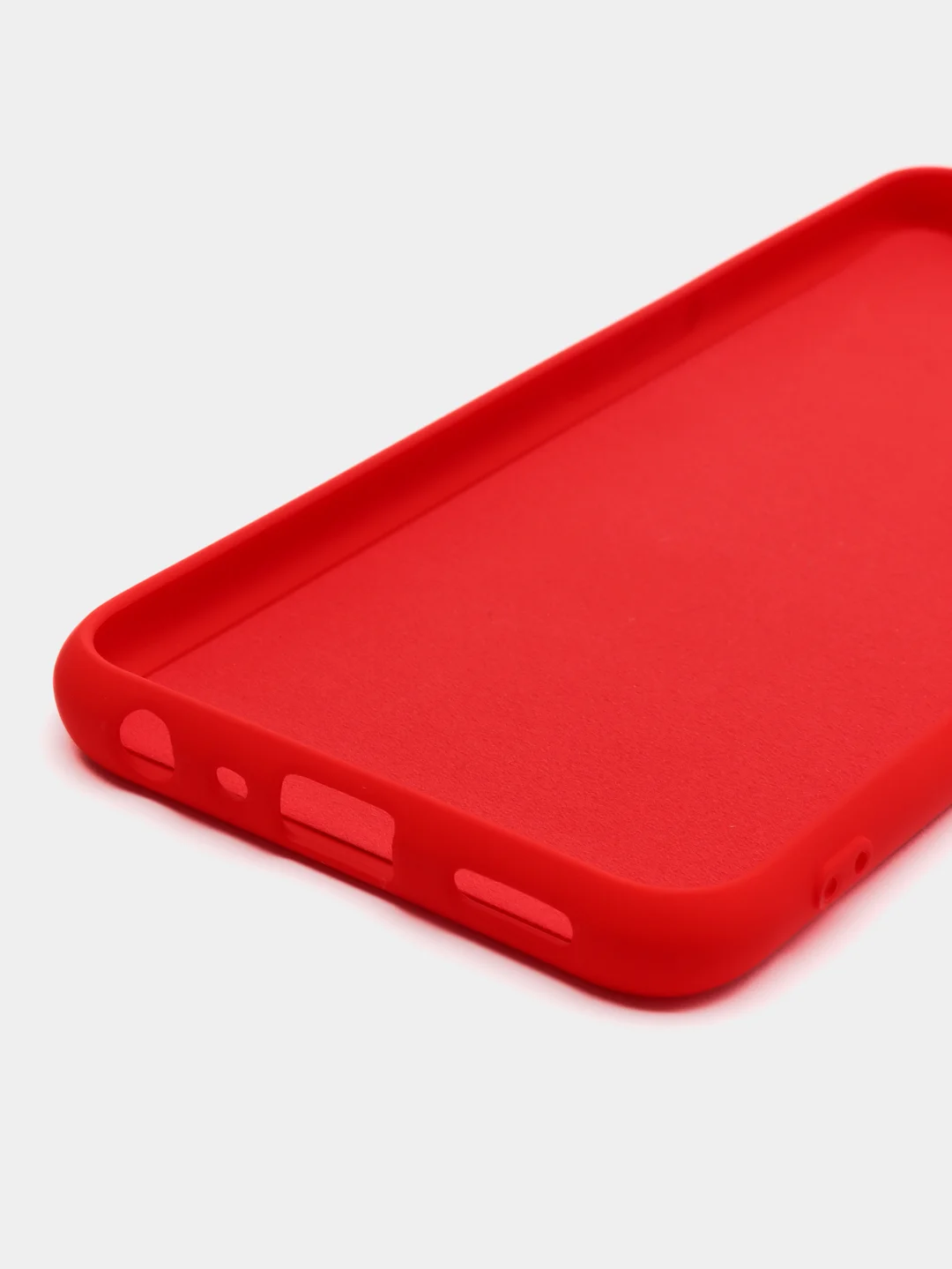 Красный чехол Silicone Cover для Realme 9i / Oppo A96 4G (Реалми 9 Ай / Оппо А96 4G), силиконовый