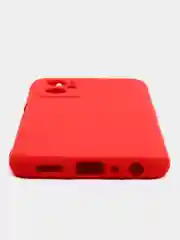 Красный чехол Silicone Cover для Realme 9i / Oppo A96 4G (Реалми 9 Ай / Оппо А96 4G), силиконовый