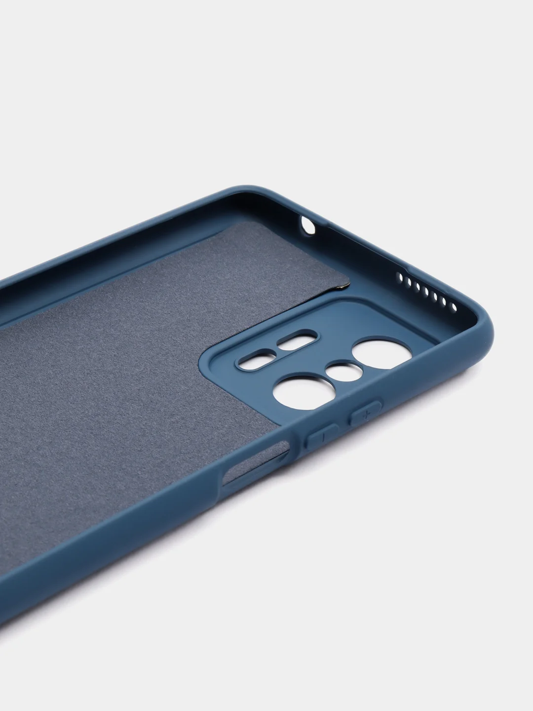 Темно-синий чехол Silicone Cover для Xiaomi 11T / 11T Pro, Сяоми 11Т / 11Т Про, силиконовый