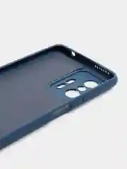 Темно-синий чехол Silicone Cover для Xiaomi 11T / 11T Pro, Сяоми 11Т / 11Т Про, силиконовый