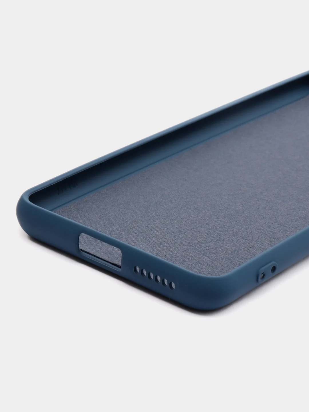 Темно-синий чехол Silicone Cover для Xiaomi 11T / 11T Pro, Сяоми 11Т / 11Т Про, силиконовый