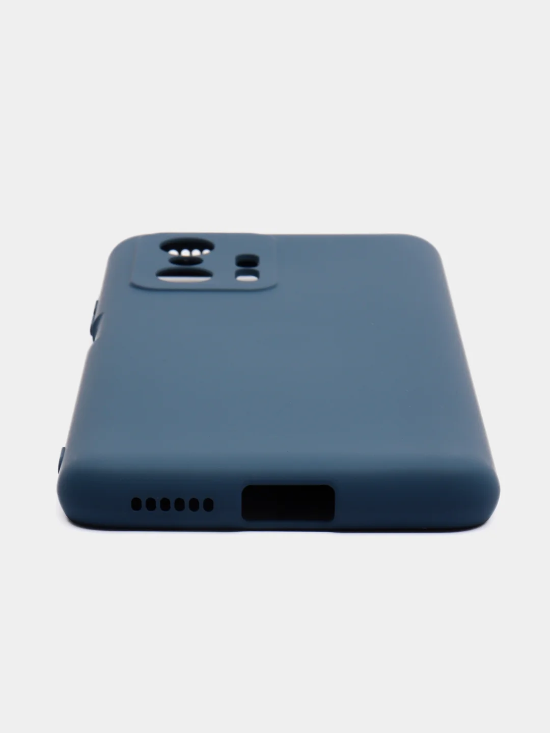Темно-синий чехол Silicone Cover для Xiaomi 11T / 11T Pro, Сяоми 11Т / 11Т Про, силиконовый
