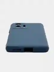 Темно-синий чехол Silicone Cover для Xiaomi 11T / 11T Pro, Сяоми 11Т / 11Т Про, силиконовый