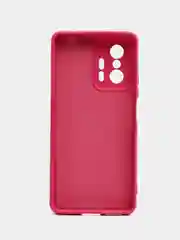 Пурпурный чехол Silicone Cover для Xiaomi 11T / 11T Pro, Сяоми 11Т / 11Т Про, силиконовый