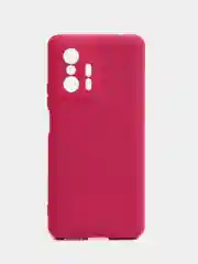 Пурпурный чехол Silicone Cover для Xiaomi 11T / 11T Pro, Сяоми 11Т / 11Т Про, силиконовый