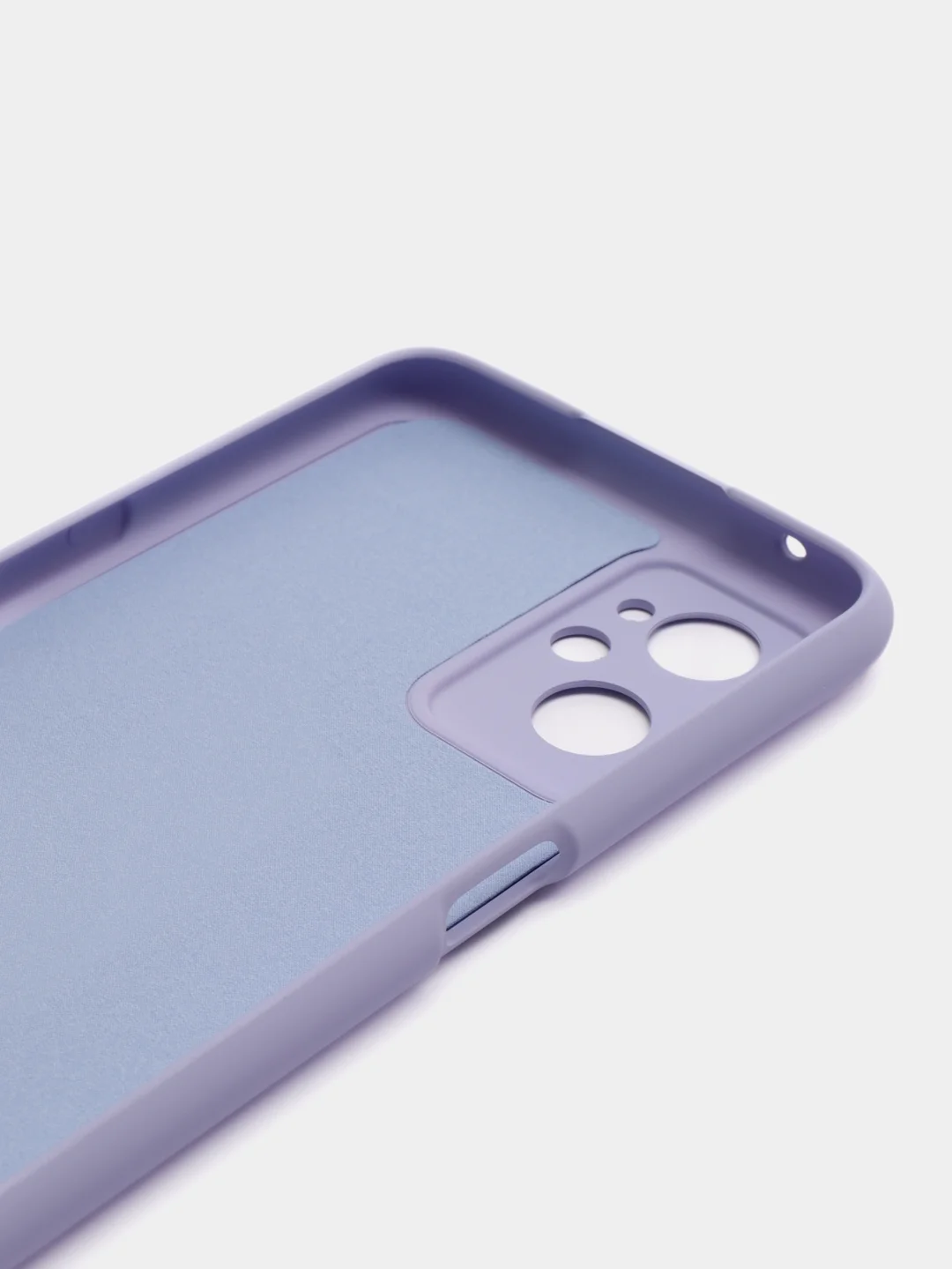 Лавандовый чехол Silicone Cover для Realme 9i / Oppo A96 4G (Реалми 9 Ай / Оппо А96 4G), силиконовый