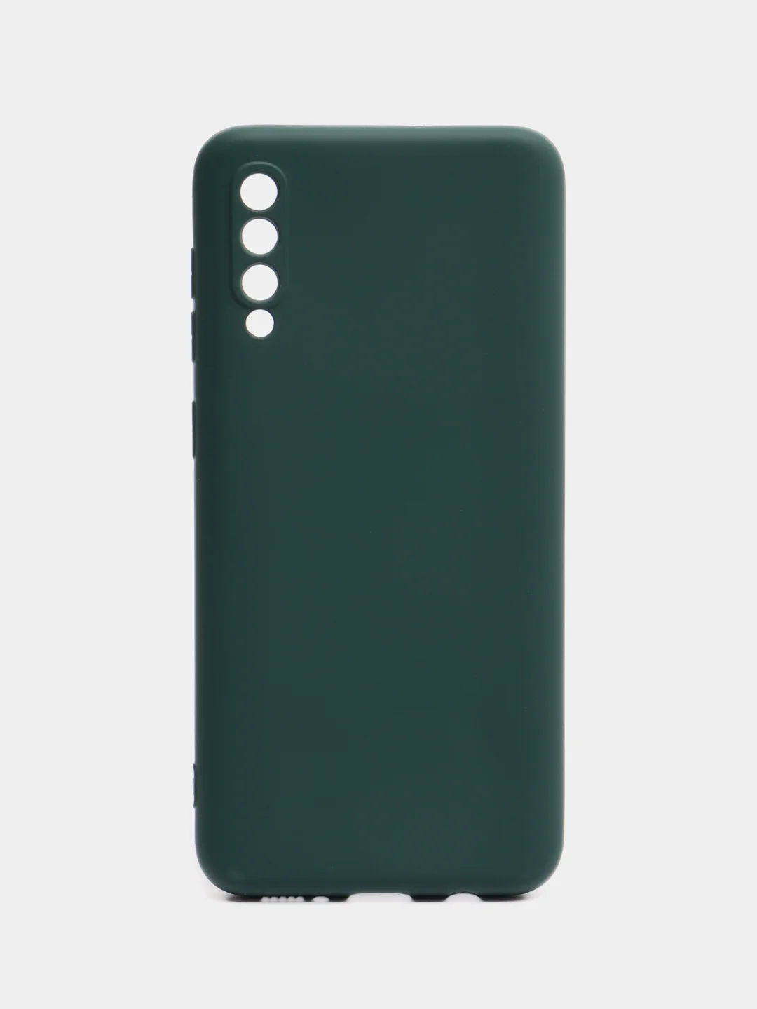 Тёмно-зелёный чехол Samsung Galaxy A50 / A50s / A30s, Самсунг Галакси А50 / А50с / А30с силико