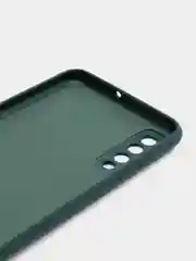Тёмно-зелёный чехол Samsung Galaxy A50 / A50s / A30s, Самсунг Галакси А50 / А50с / А30с силико