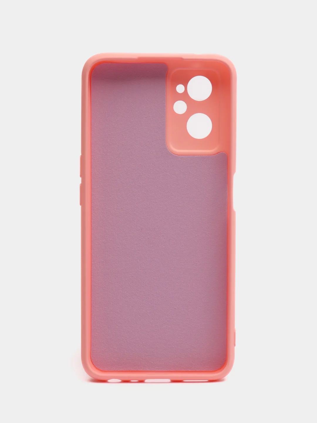Розовый чехол Silicone Cover для Realme 9i / Oppo A96 4G (Реалми 9 Ай / Оппо А96 4G), силиконовый