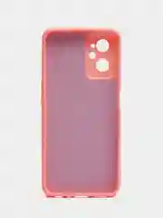 Розовый чехол Silicone Cover для Realme 9i / Oppo A96 4G (Реалми 9 Ай / Оппо А96 4G), силиконовый