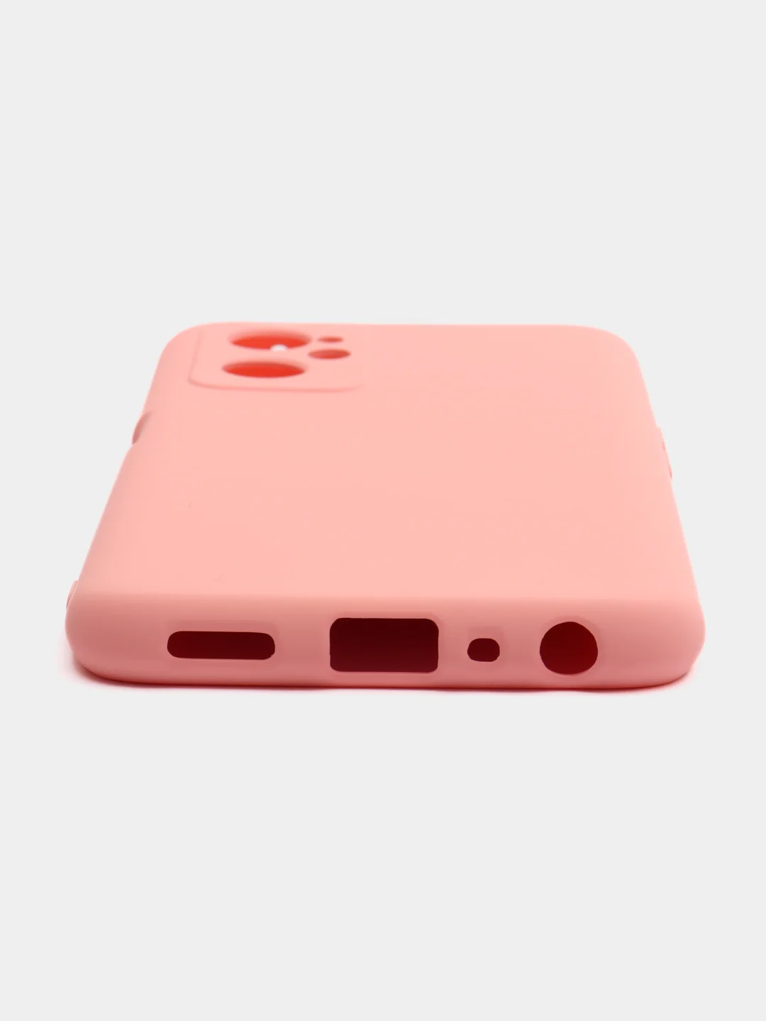 Розовый чехол Silicone Cover для Realme 9i / Oppo A96 4G (Реалми 9 Ай / Оппо А96 4G), силиконовый