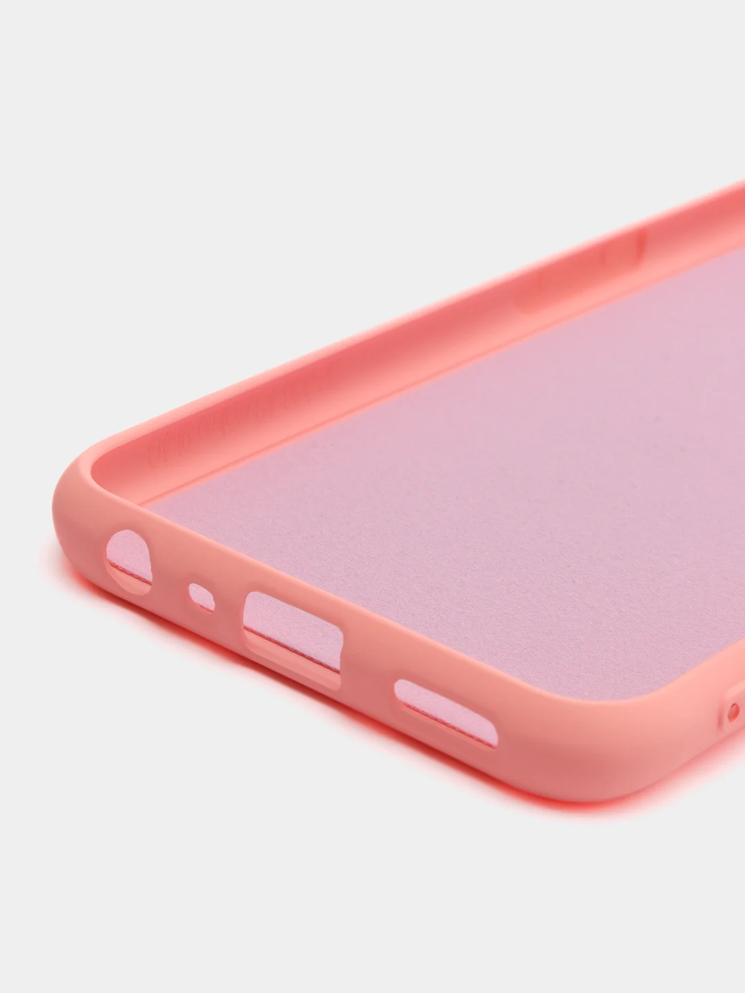 Розовый чехол Silicone Cover для Realme 9i / Oppo A96 4G (Реалми 9 Ай / Оппо А96 4G), силиконовый