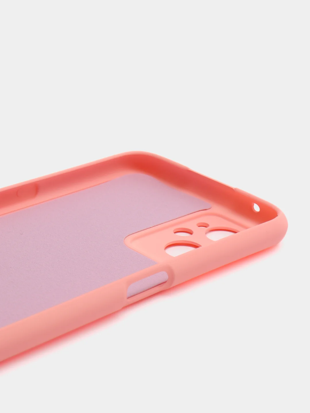 Розовый чехол Silicone Cover для Realme 9i / Oppo A96 4G (Реалми 9 Ай / Оппо А96 4G), силиконовый