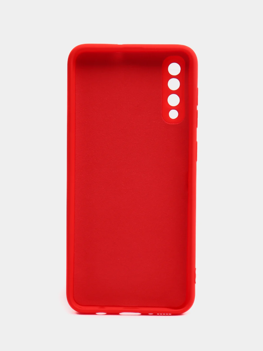 Алый чехол Samsung Galaxy A50 / A50s / A30s, Самсунг Галакси А50 / А50с / А30с силико
