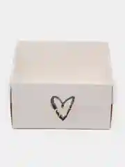 Коробка для кондитерских изделий с PVC крышкой «Love», 12 х 6 х 11,5 см