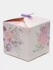 Коробка подарочная складная "Самой лучшей", 18 х 18 х 18 см
