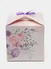 Коробка подарочная складная "Самой лучшей", 18 х 18 х 18 см