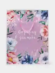 Пакет подарочный "With great love", L 31 х 40 х 11,5 см
